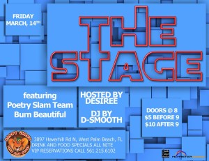 THE STAGE featuring Slam Team Burn Beautiful